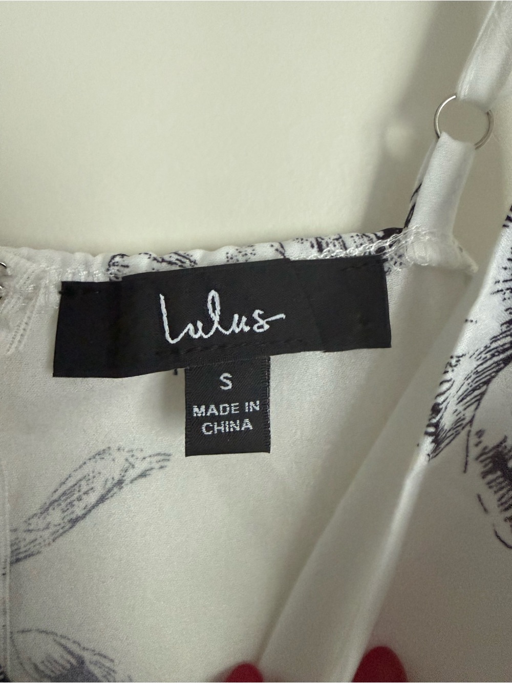 Lulu's Darling Daylily Black and White Floral Print High-Low Maxi Dress - Picture 6 of 6